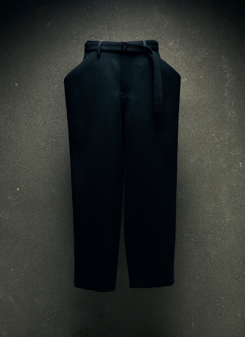sacai Wool Melton Pants outlook