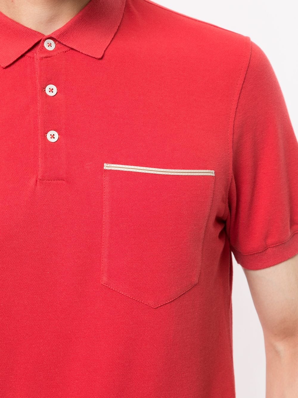 short-sleeved polo shirt - 5