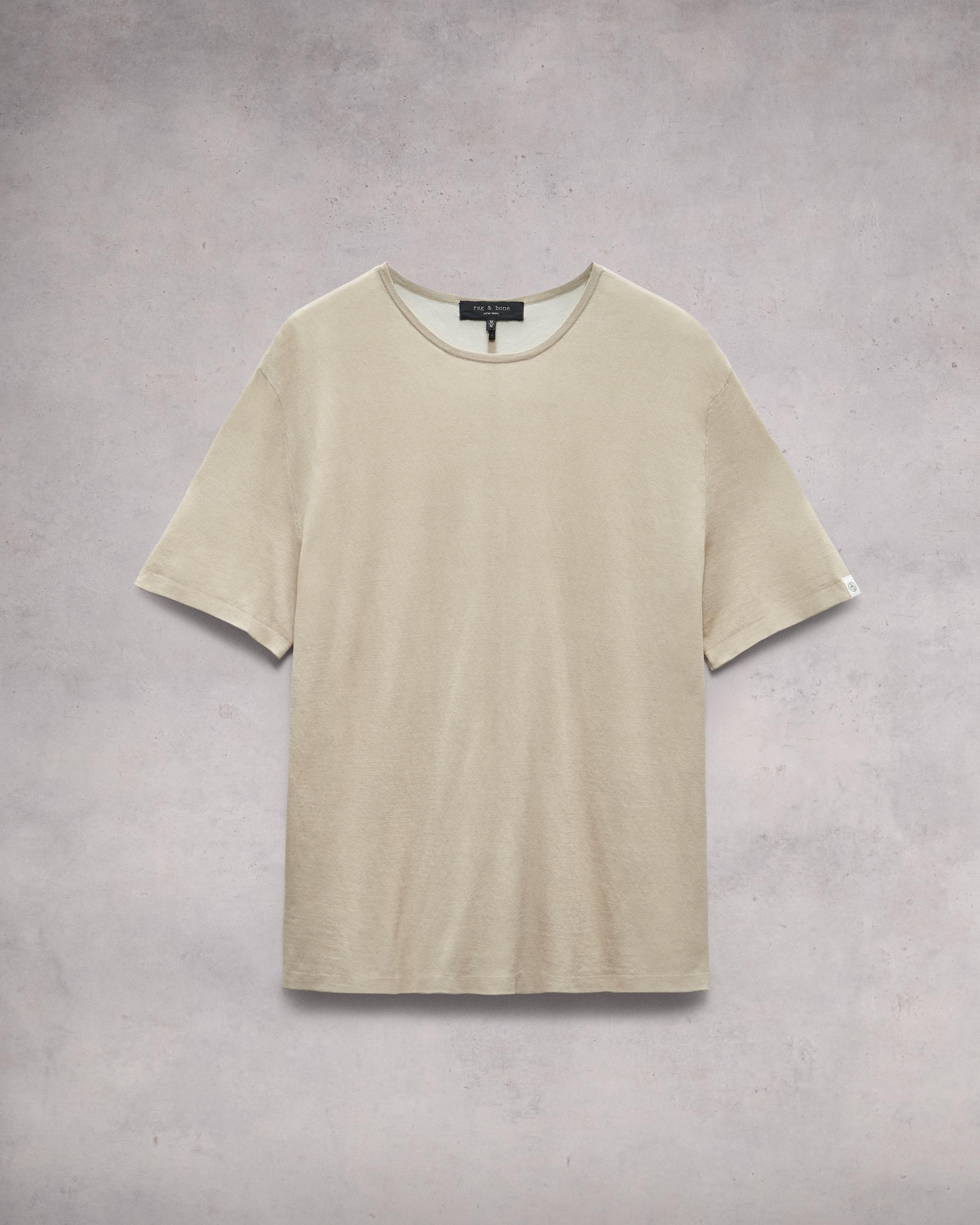 Banks Double Faced Short Sleeve Tee
Cotton T-Shirt - 1