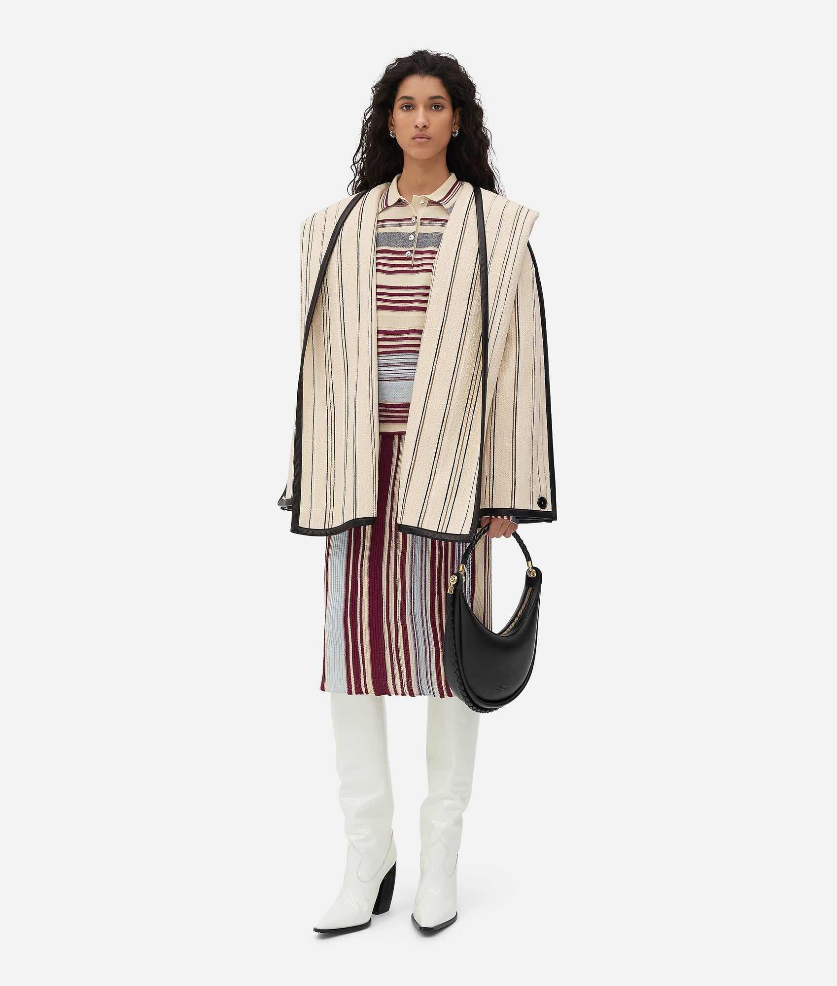 Textured Cotton Coat - 1