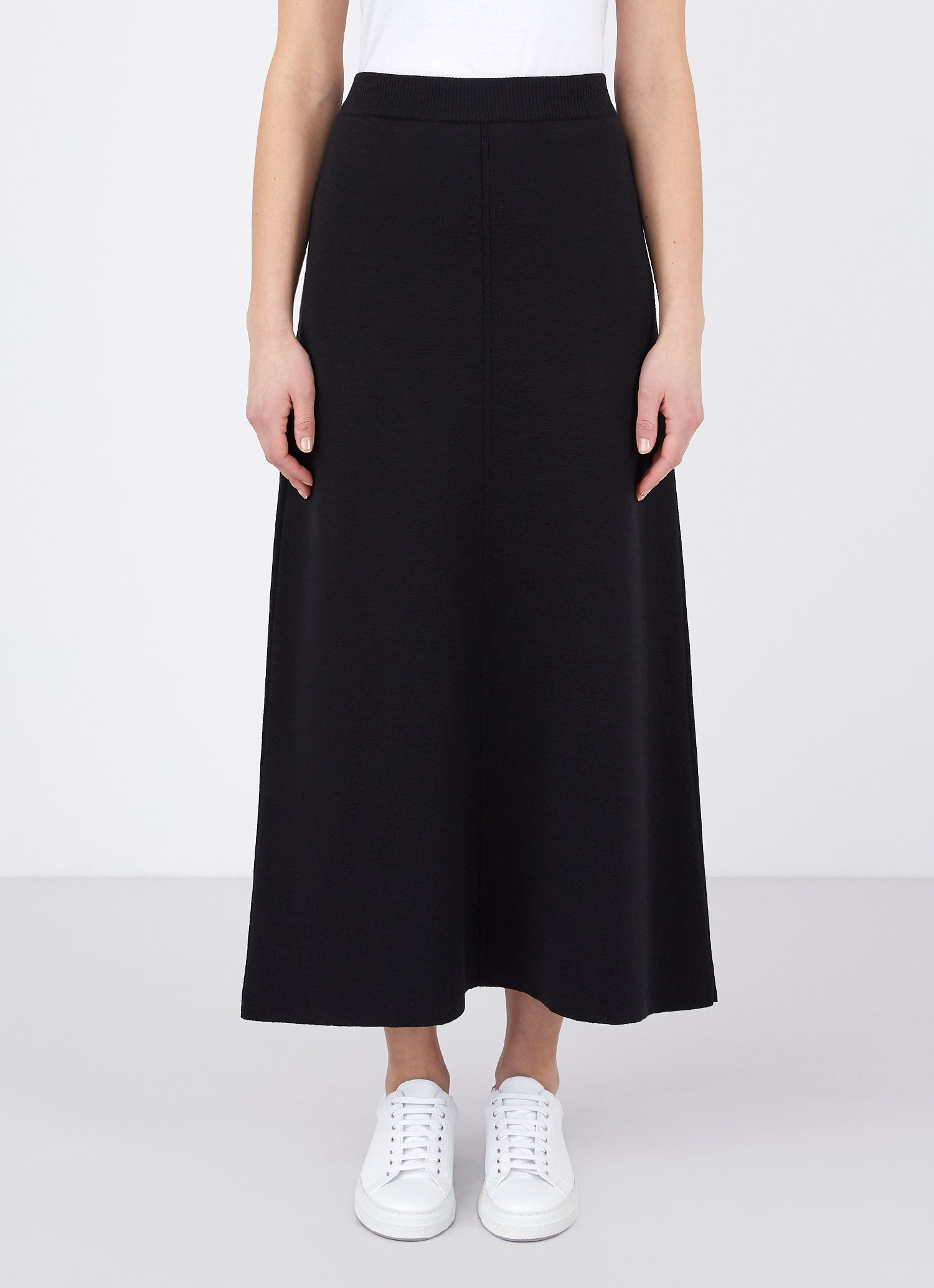 Merino Midi Skirt - 1