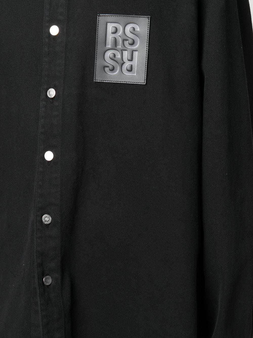 logo-patch long-sleeve shirt - 5