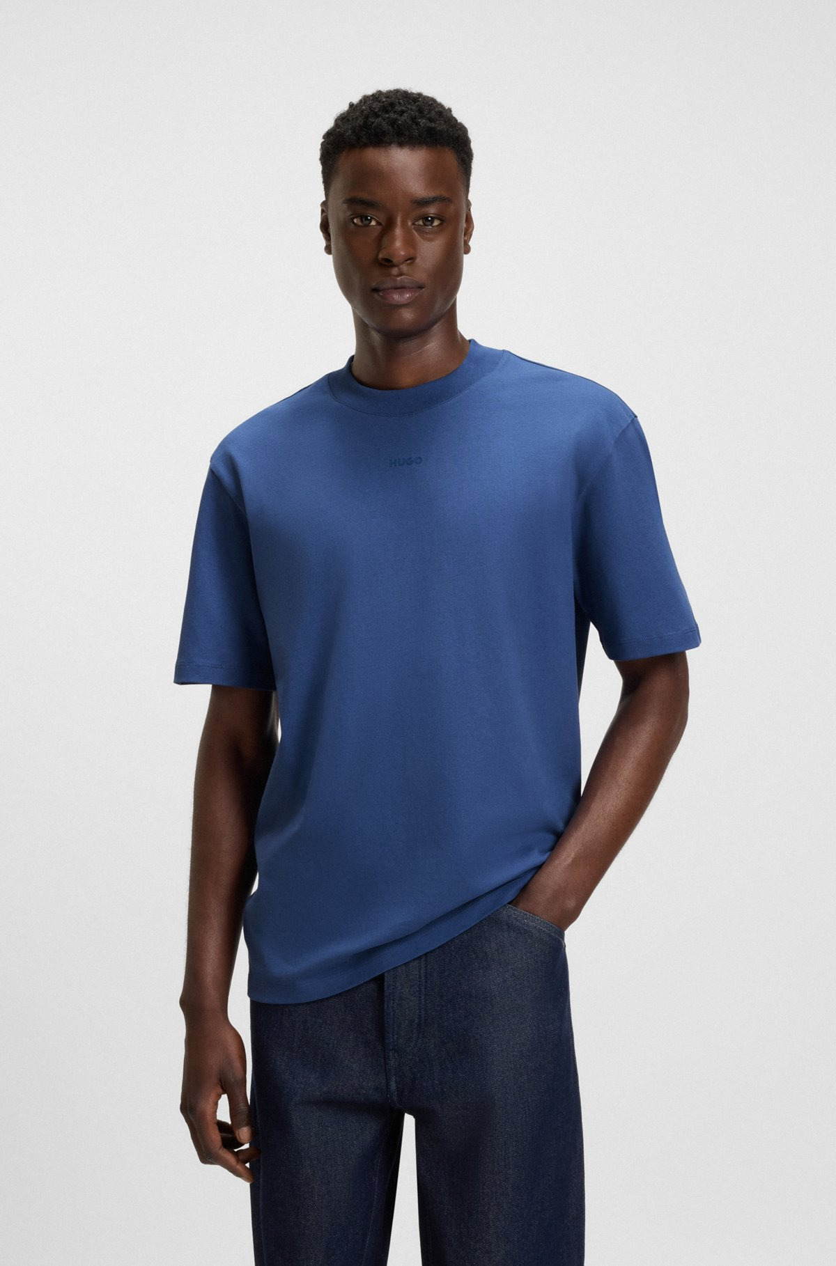 RELAXED-FIT T-SHIRT IN COTTON WITH LOGO PRINT - 2