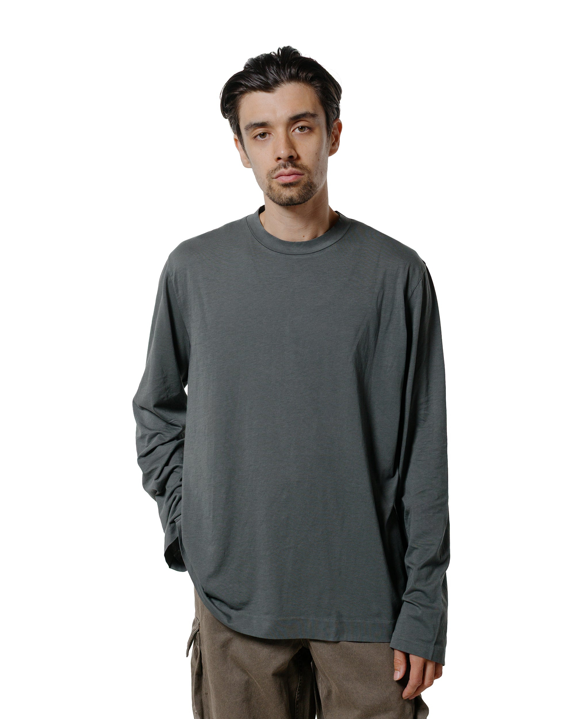 Box Longsleeve Grey Sage Clean Jersey - 2