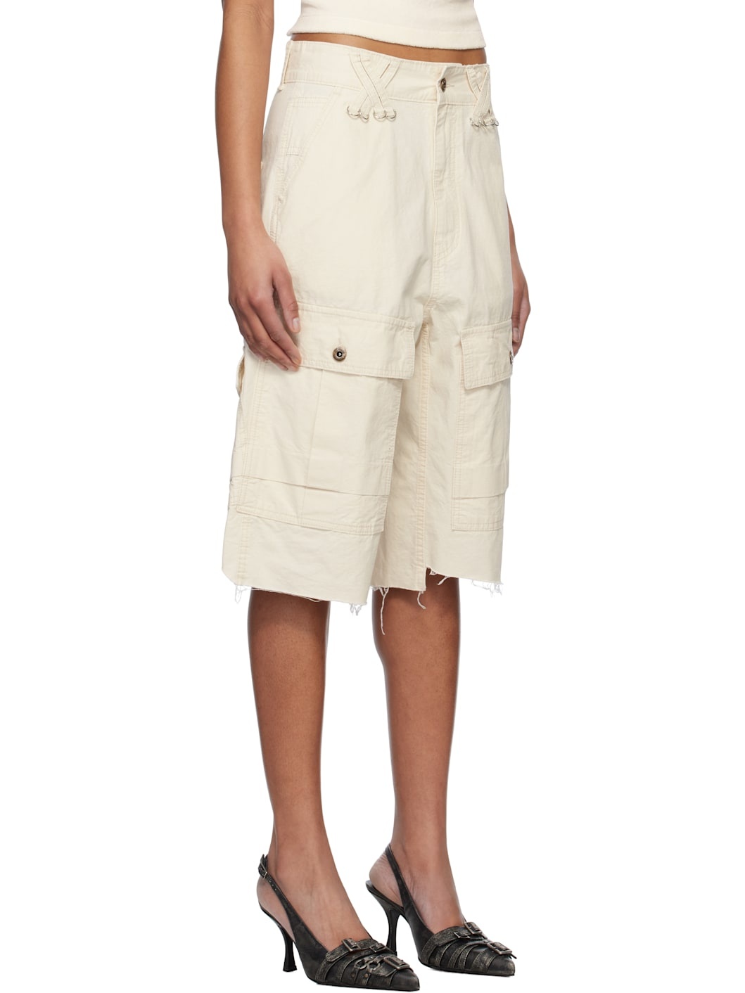 Off-White Military Vintage Shorts - 2