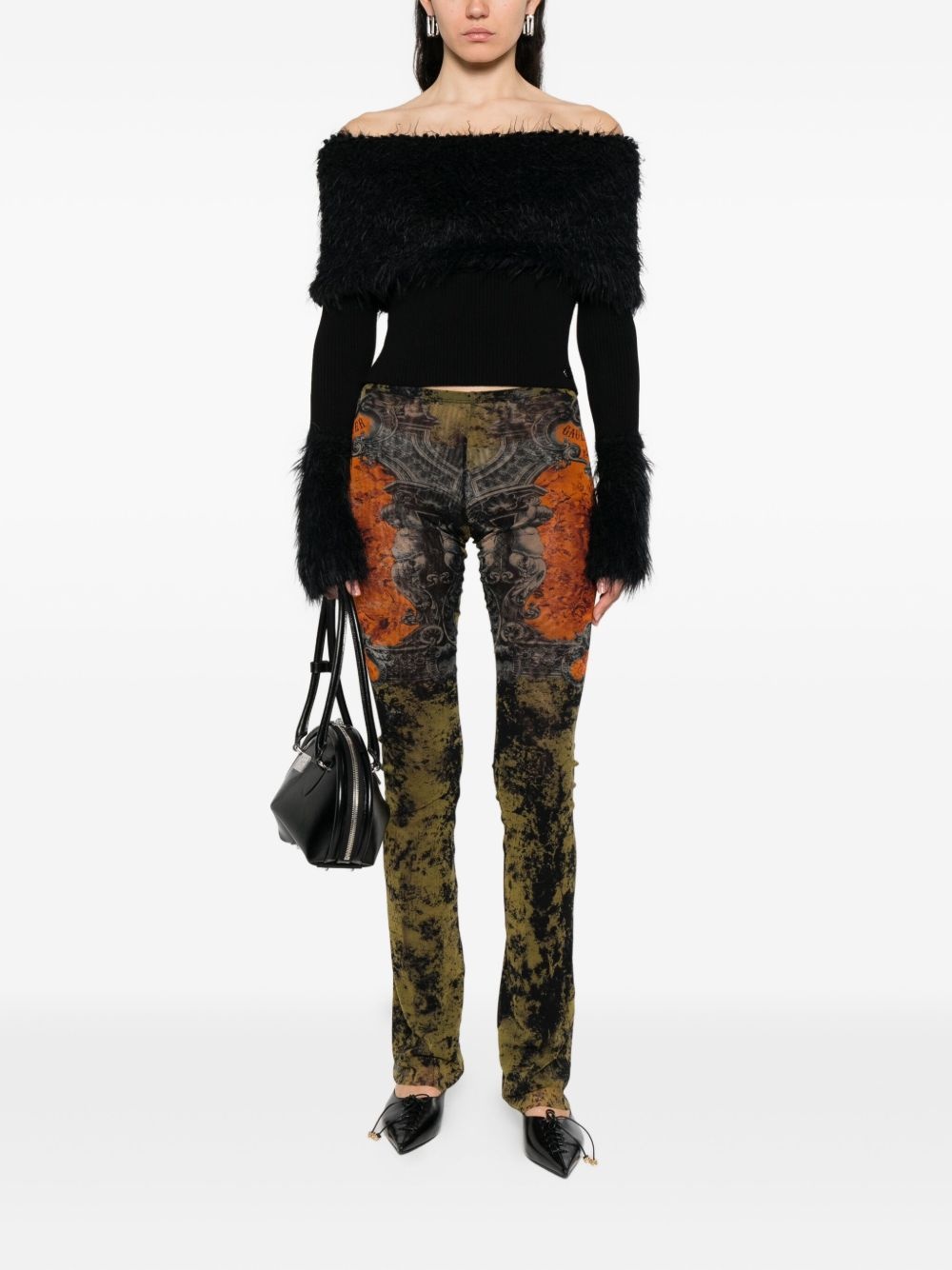 shearling sweater - 2