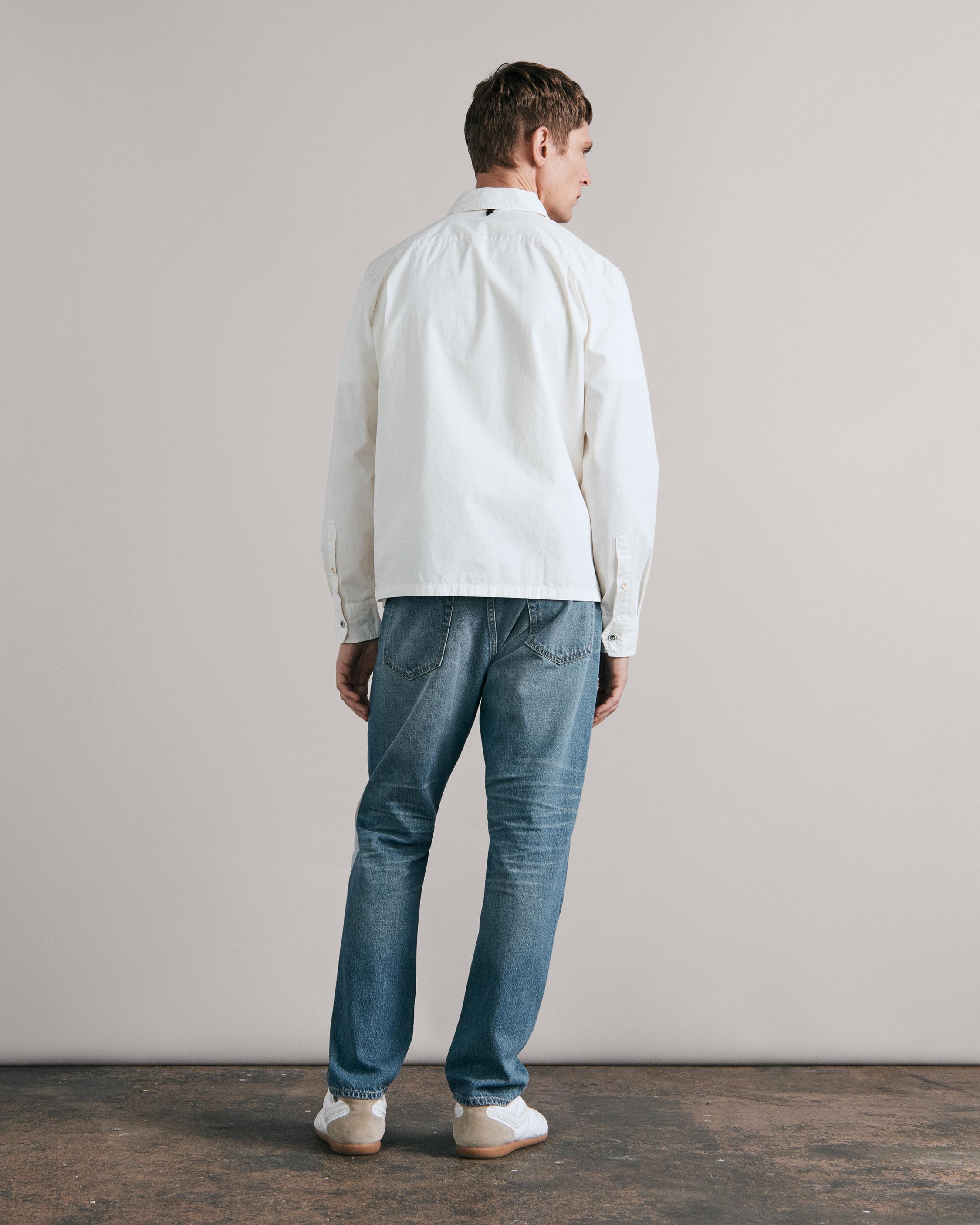 Stanton Peached Cotton Long Sleeve Shirt Jacket
Classic Fit Jacket - 5