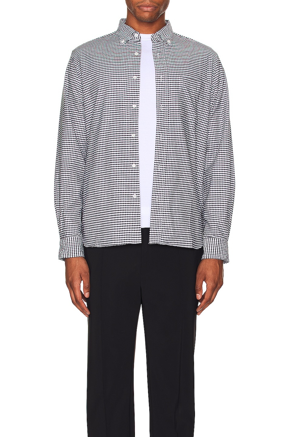 B.D Gingham Check Oxford - 4