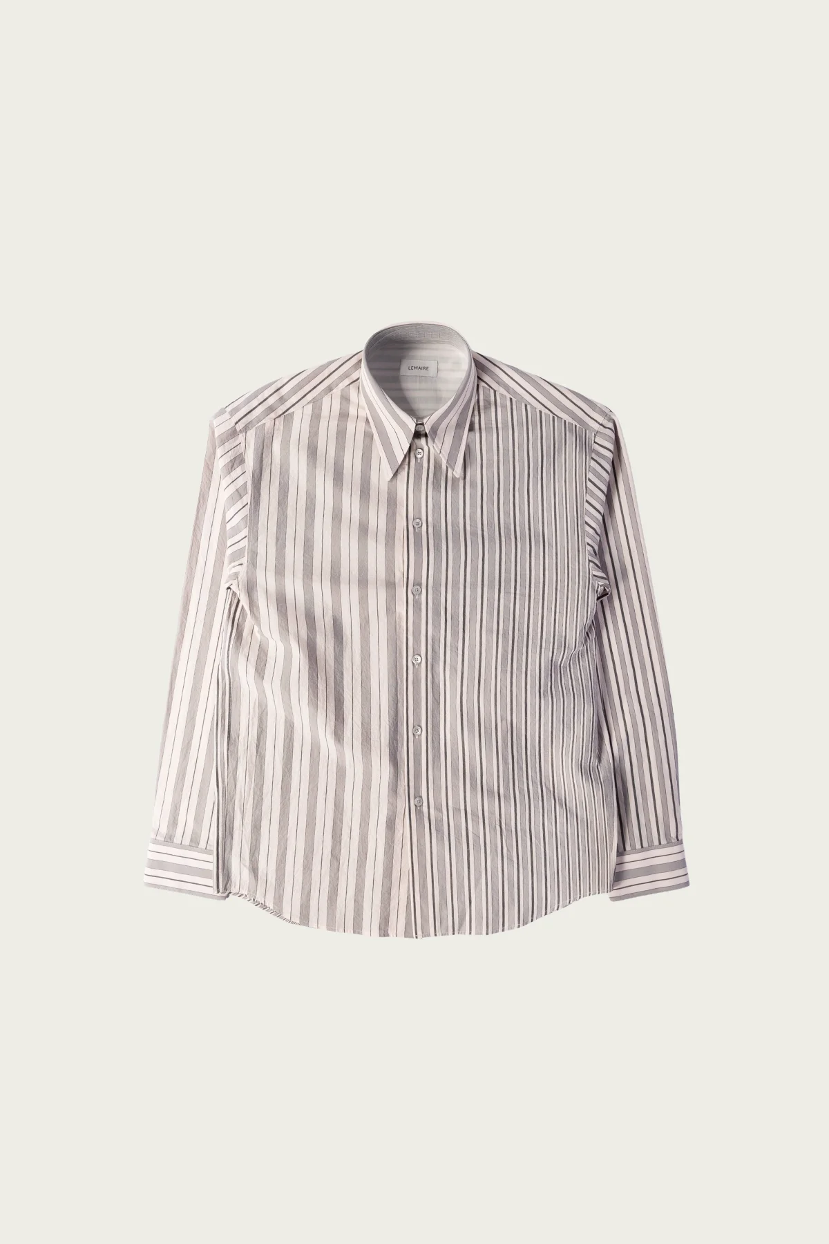Regular Stripe Shirt - Jasmine/Pebble - 1