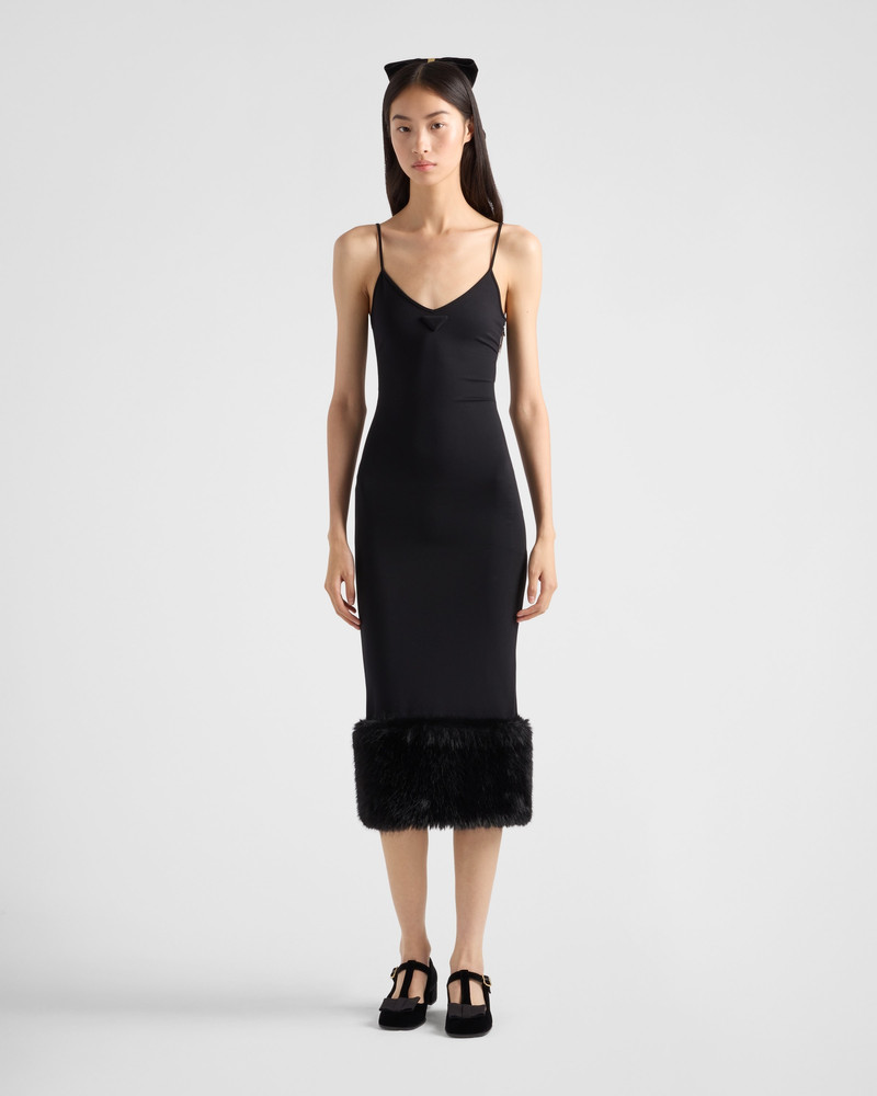 Prada Stretch jersey dress outlook