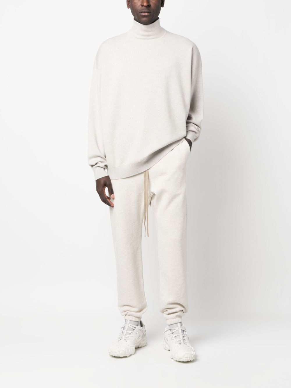 drawstring track pants - 2