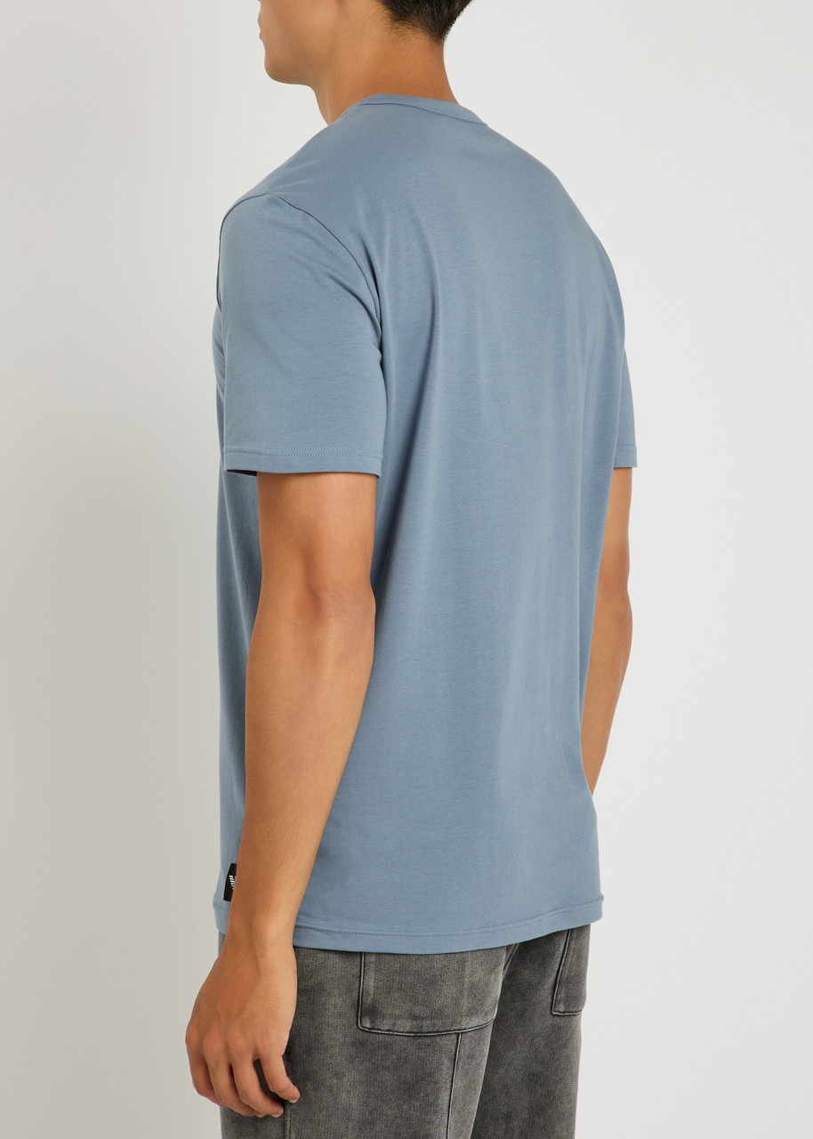 Emporio Armani Designer-plaque Stretch-cotton T-shirt - 3