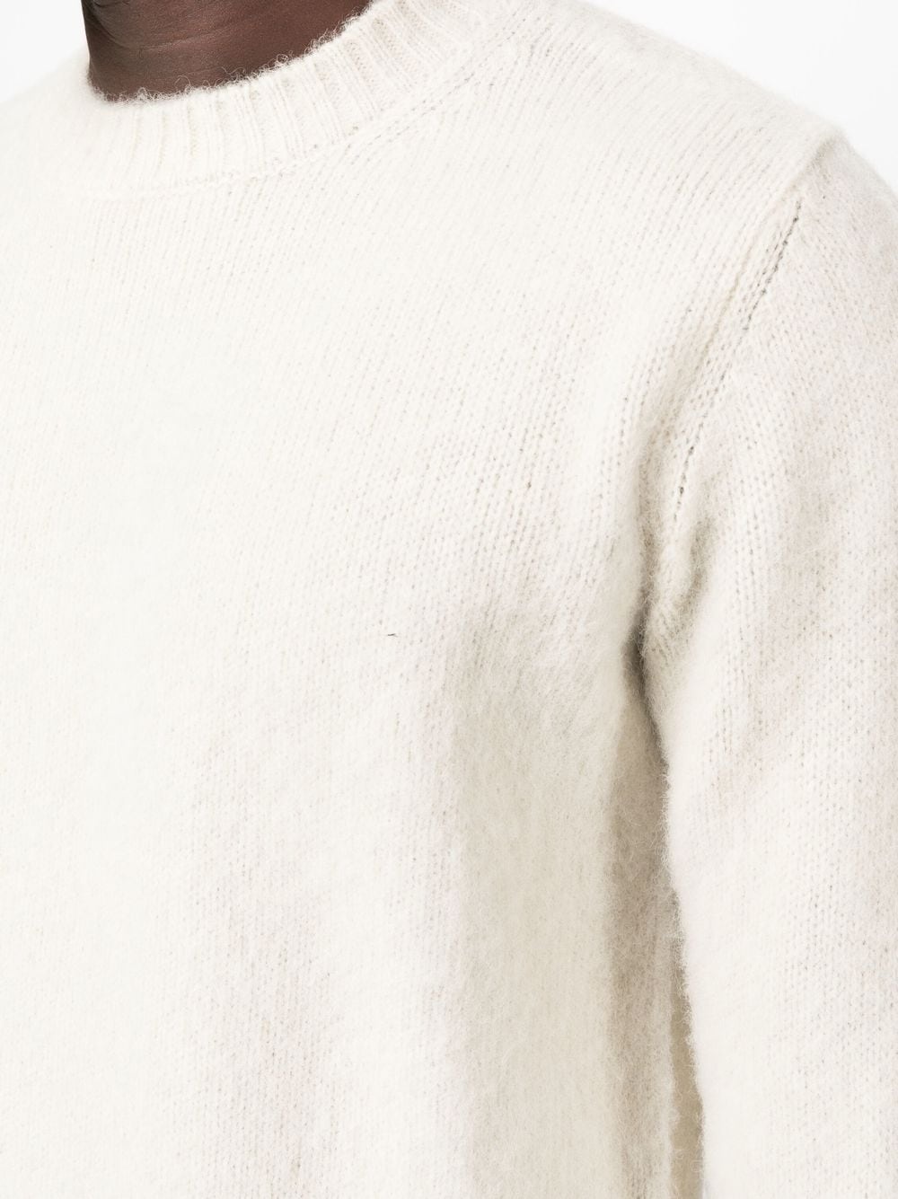 crew neck wool jumper - 5