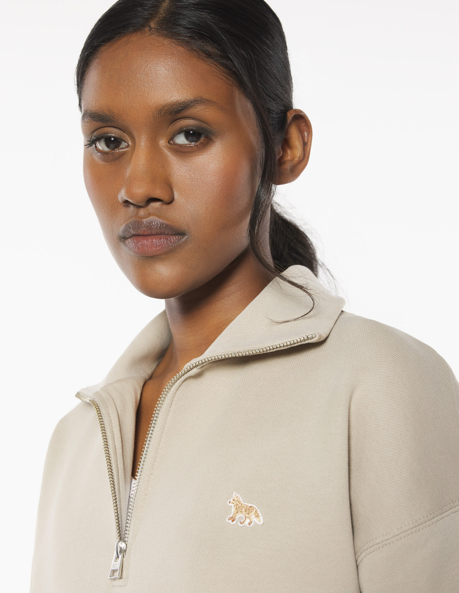 BABY FOX HALF ZIP SWEATSHIRT - 4