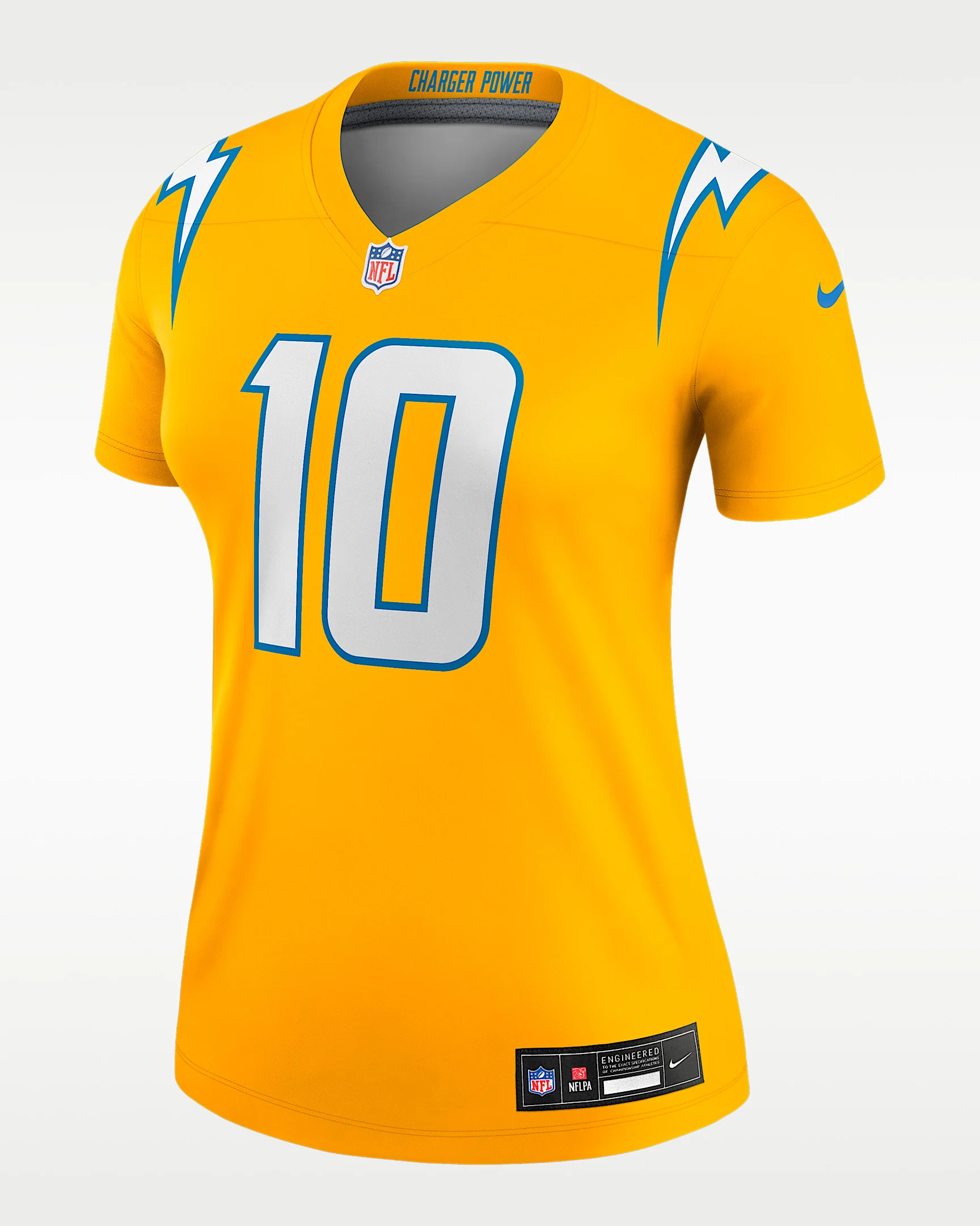Justin Herbert Los Angeles Chargers Women's Nike Dri-FIT NFL Legend Jersey - 1