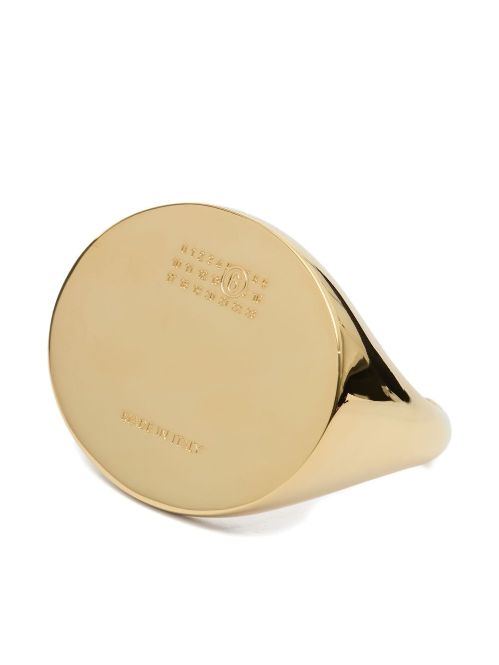 logo-engraved cuff bracelet - 3