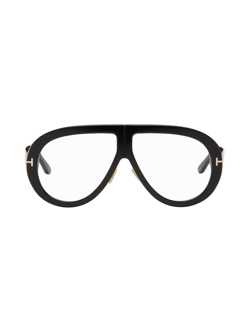 Black Troy Glasses - 1