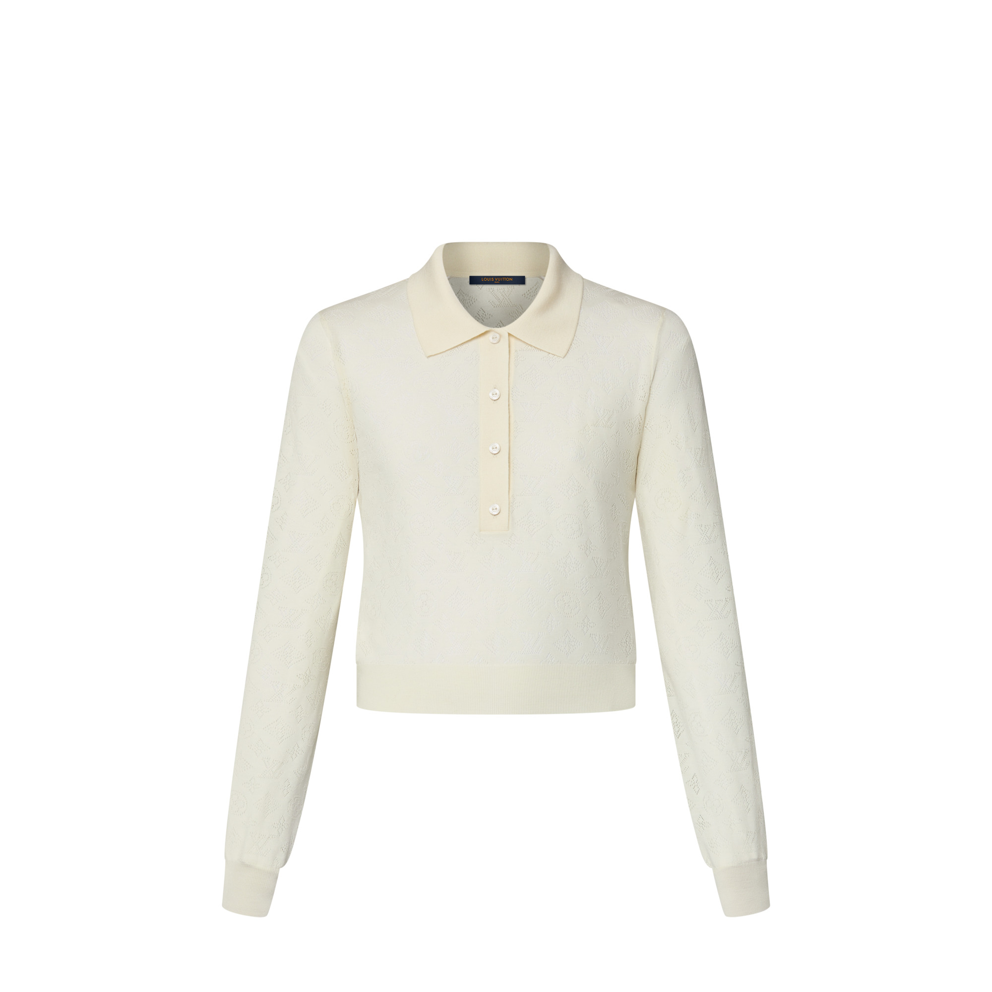 Mahina Long-Sleeved Polo Top - 1