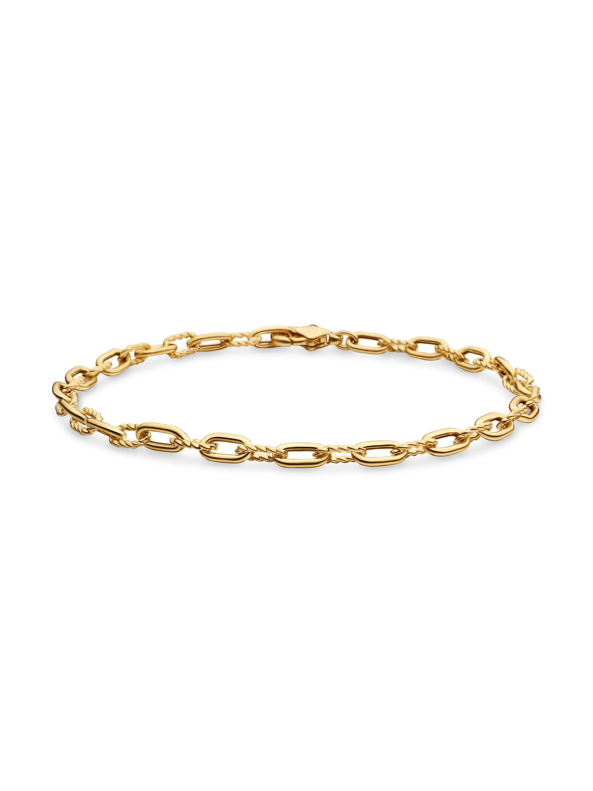 Women's DY Madison Chain Bracelet in 18K Yellow Gold - Gold - 1