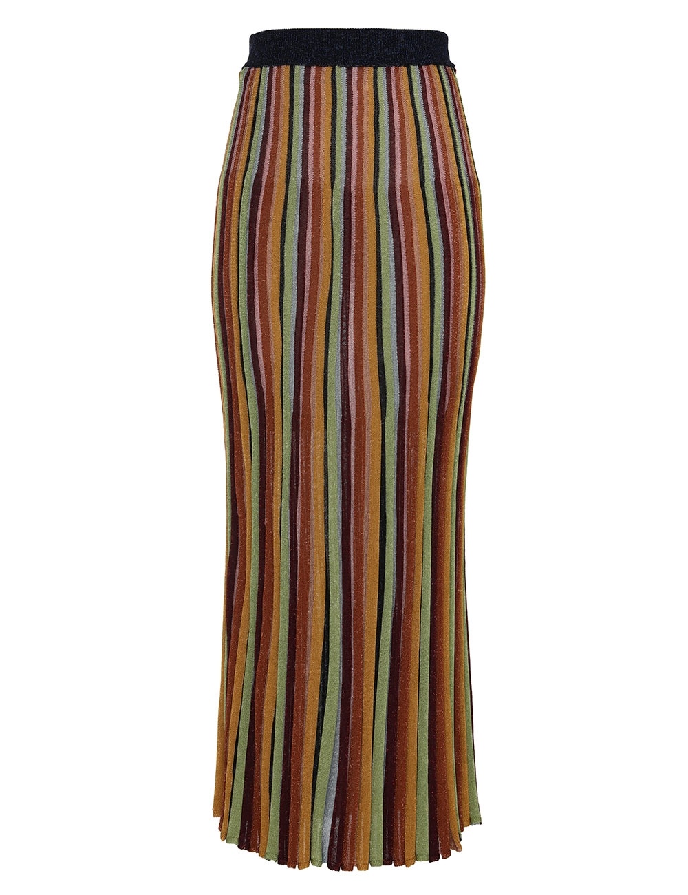 ALIGHT STRIPE MIDI SKIRT - 1