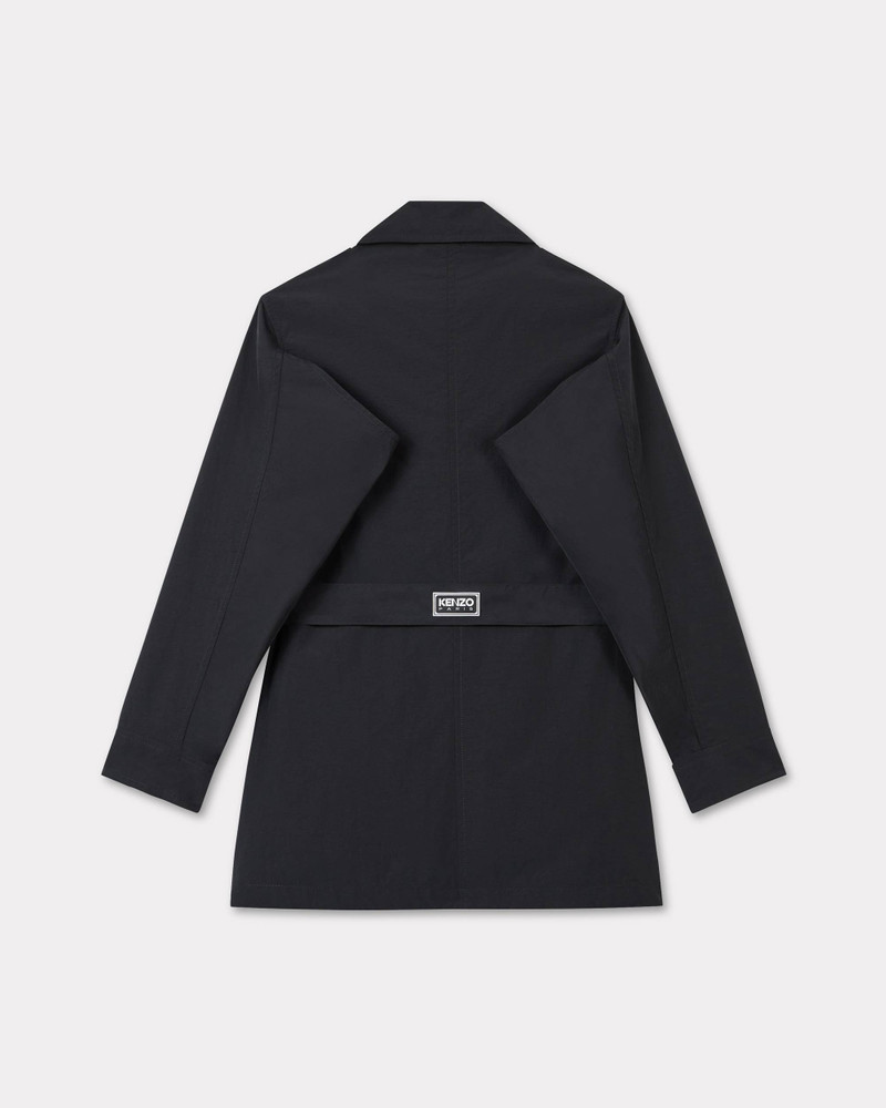 KENZO Short trench with kimono sleeves outlook