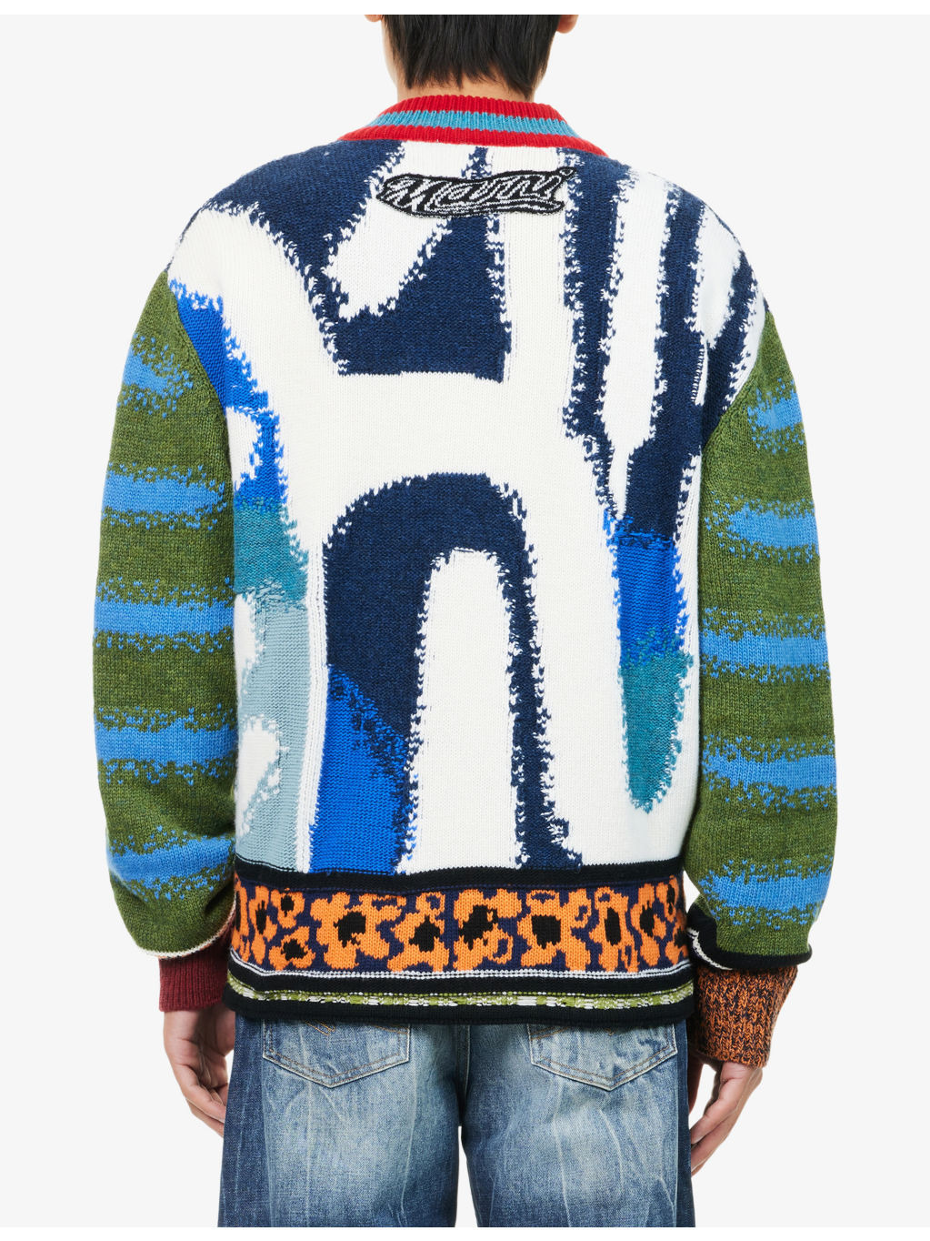 Marni x Slawn Knitted Wool Cardigan - 4