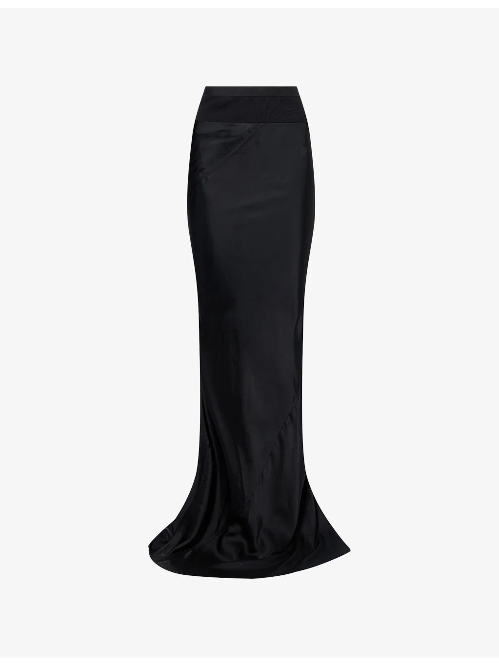 Coda Slim Long Satin Maxi Skirt - 1