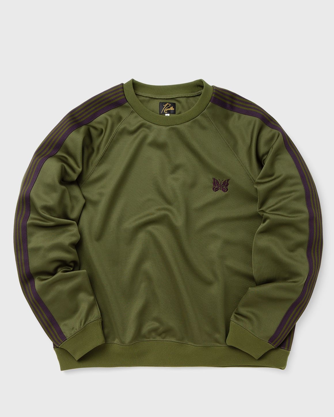 Needles Track Crew Neck Shirt トープ2022 NEEDLES Track Crew Neck Shirt | bstn | REVERSIBLE