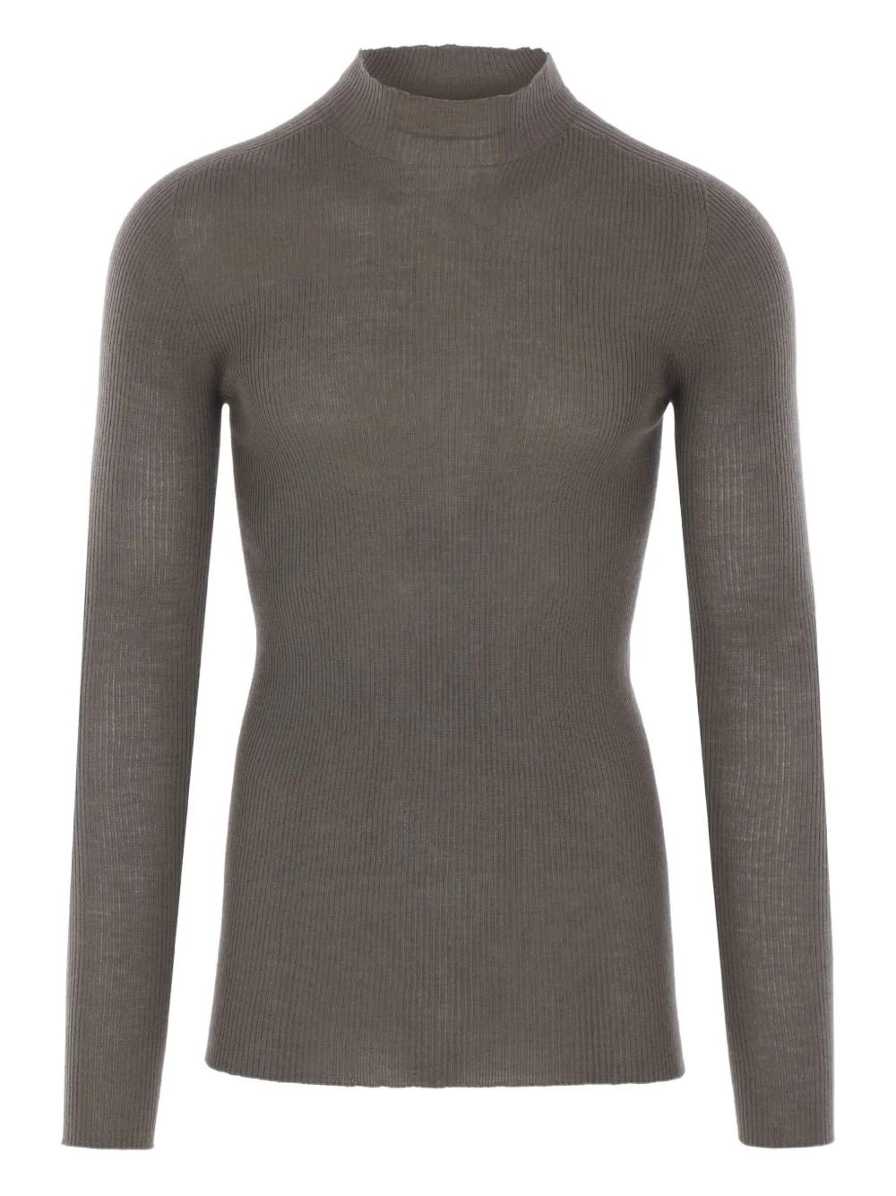 ribbed high-neck sweater - 1