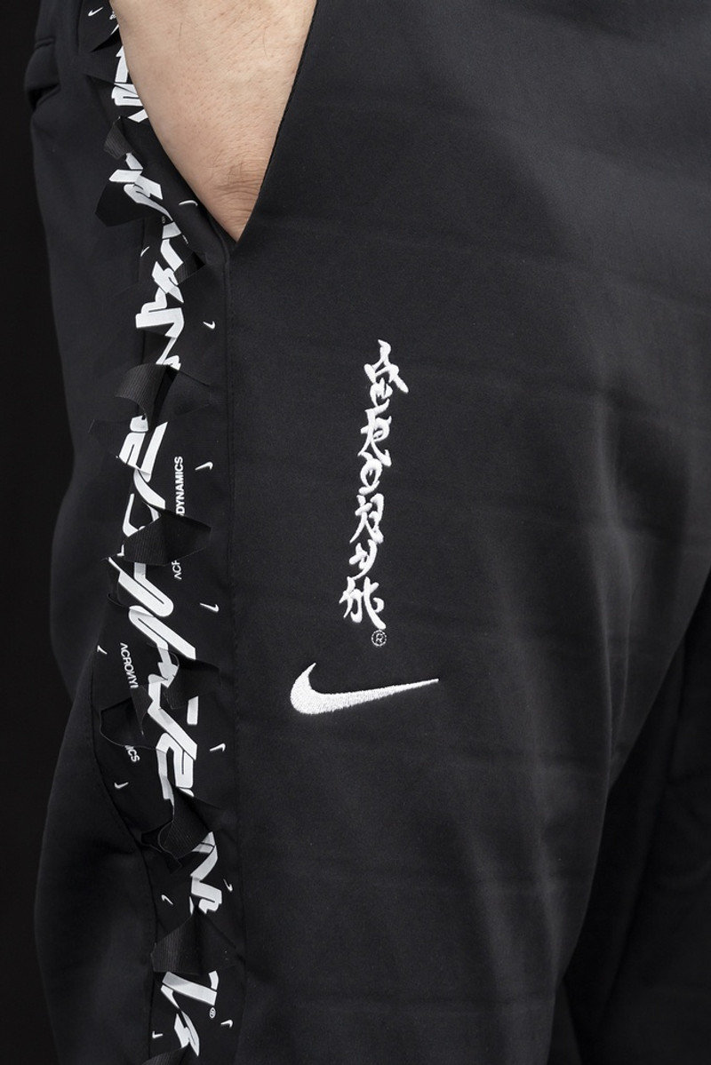 GGG-P1-011 Nike® Acronym® Track Pant Knit BLACK/BLACK ] with GGG-J1-011 14