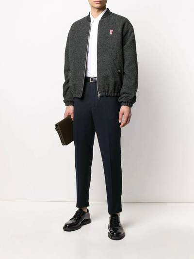 AMI Paris carrot fit tailored trousers outlook