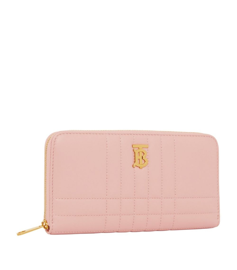 Burberry Quilted Leather Lola Zip-Around Wallet | REVERSIBLE