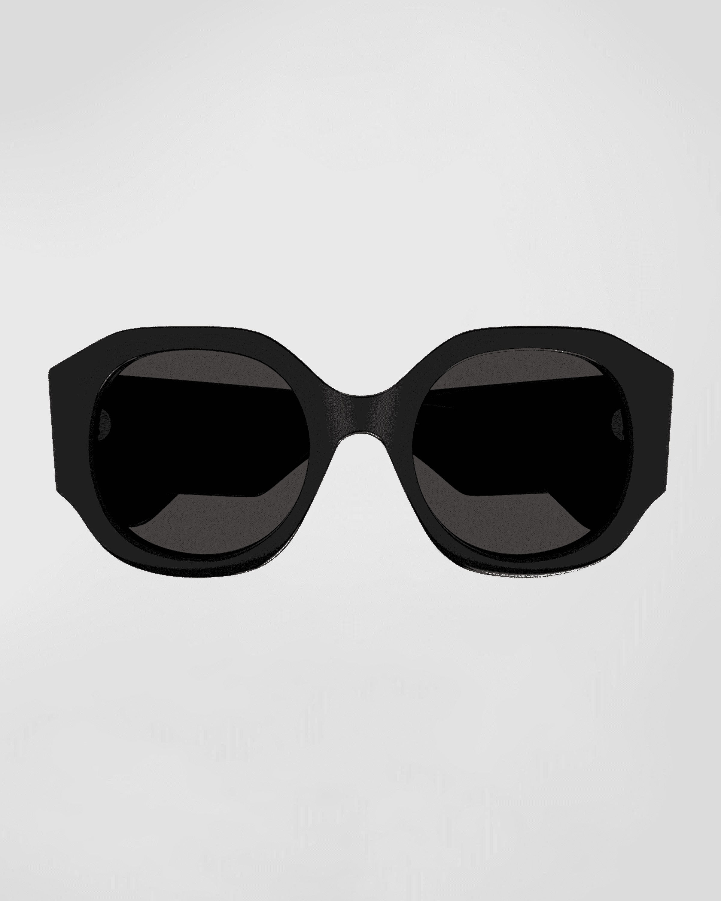 Logo Acetate Round Sunglasses - 3