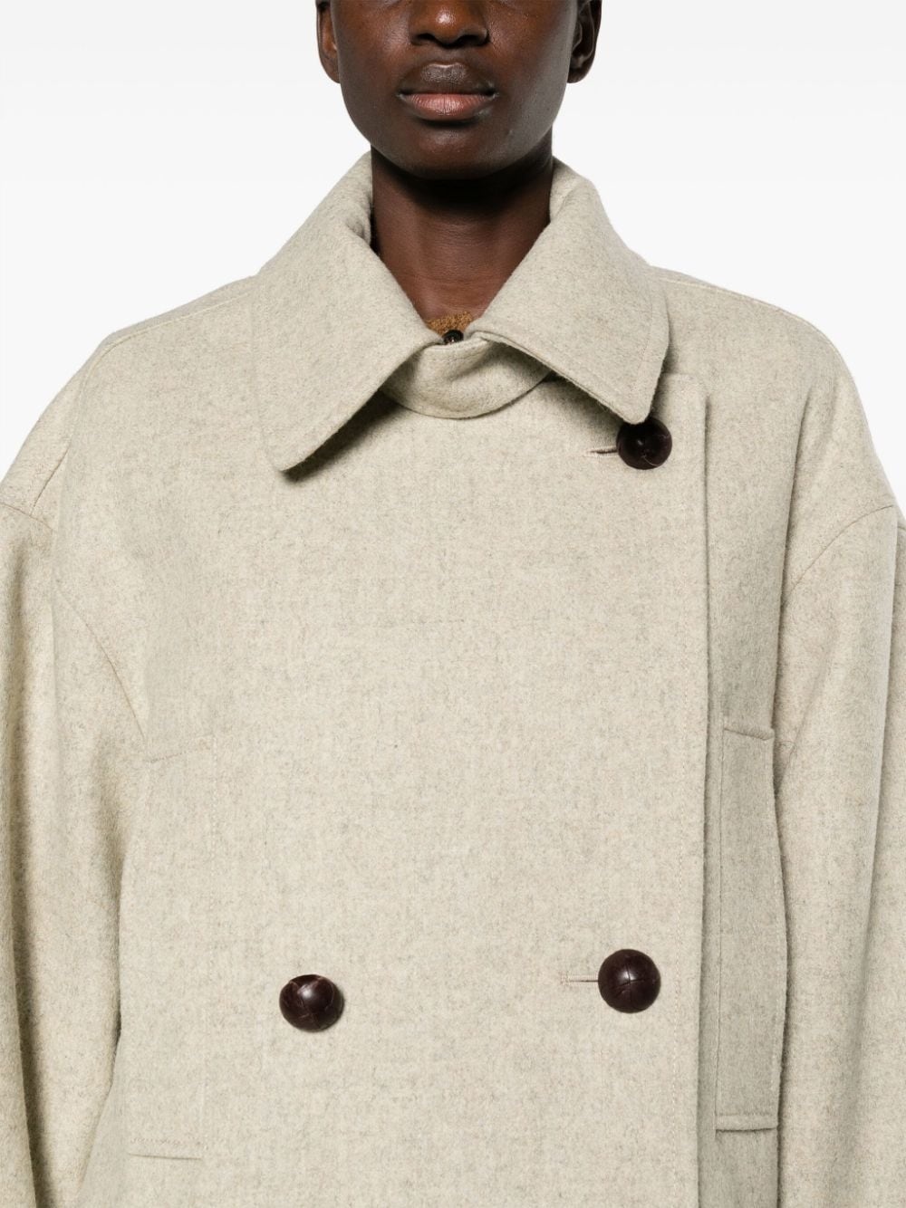 ダウンジャケット・コート Isabel Marant Oversized Double-Breasted Coat Isabel Marant oversized double-breasted coat | REVERSIBLE