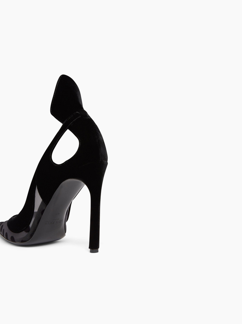 POLKA-DOT TULLE PUMPS 2