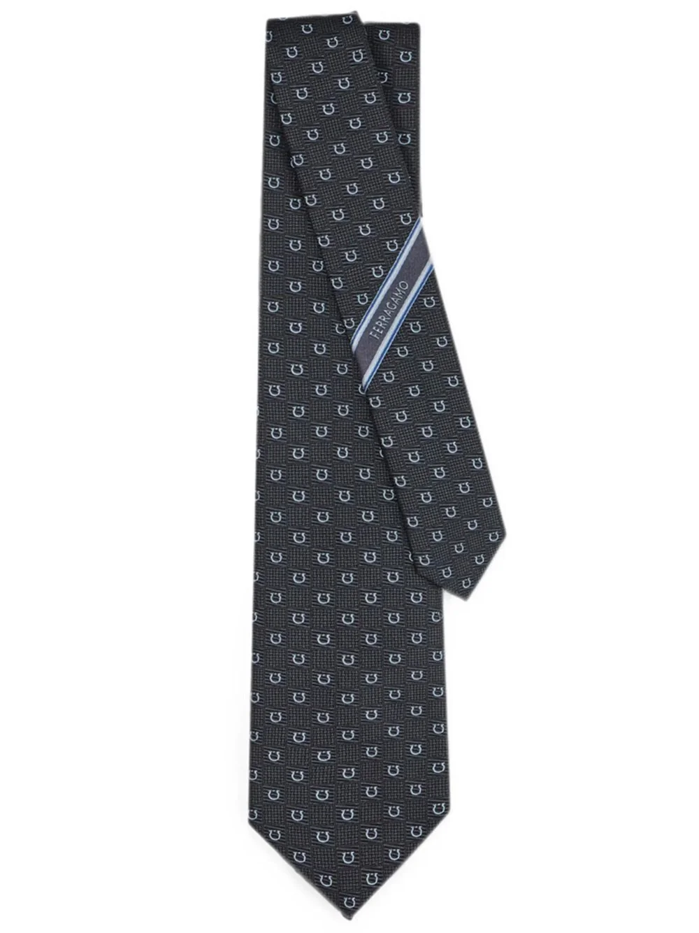 JACQUARD SILK TIE GANCINI - 1