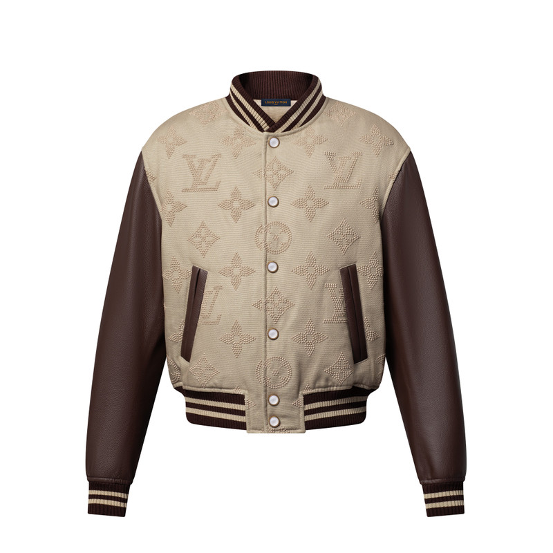 Monogram Embroidered Varsity Blouson 1