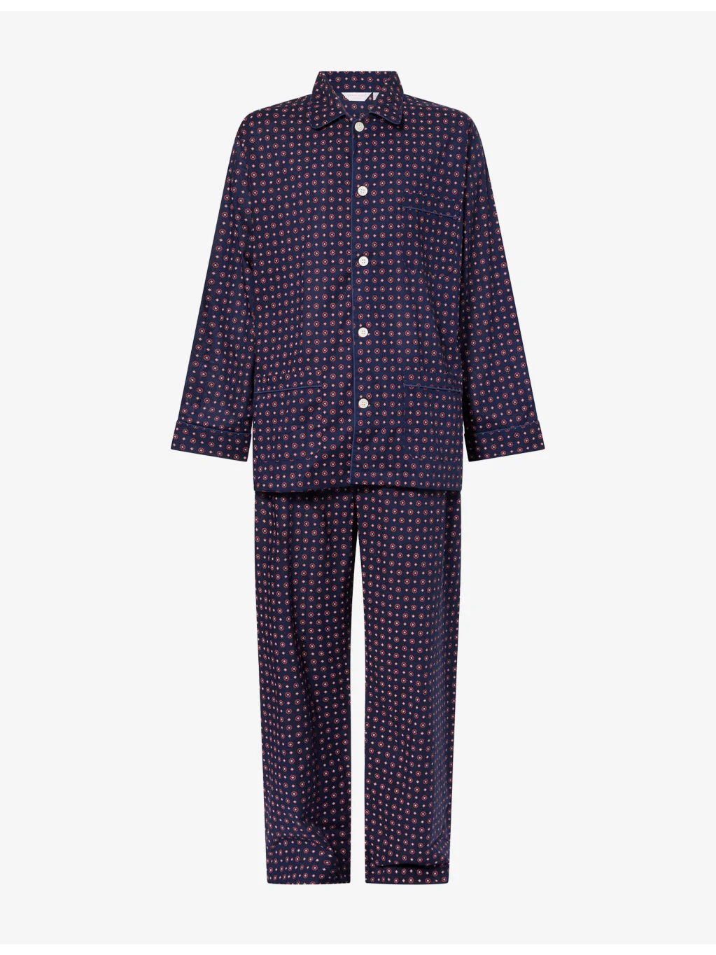 Nelson Printed Cotton Pyjama Set - 1