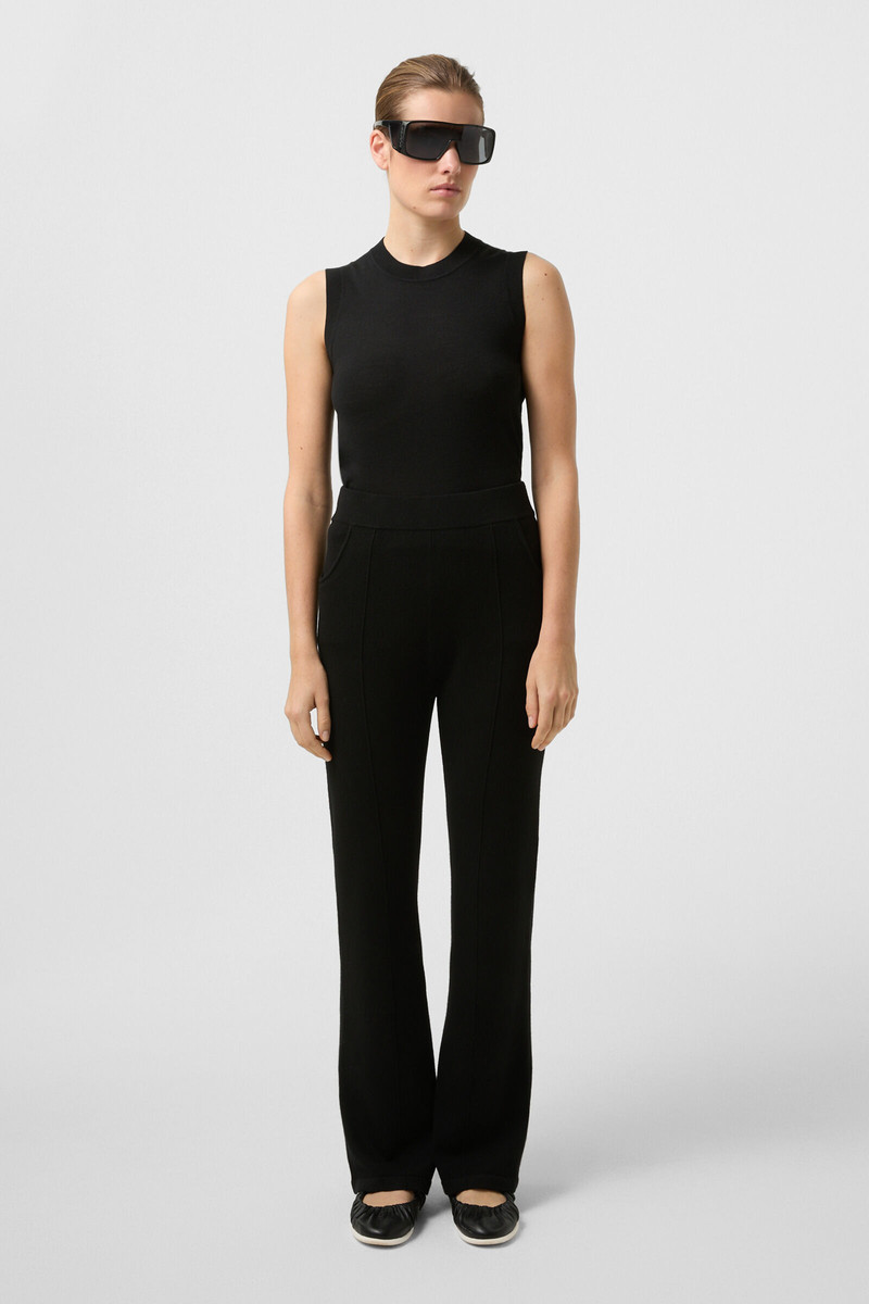 BOGNER Dasha knitted pants in Black outlook