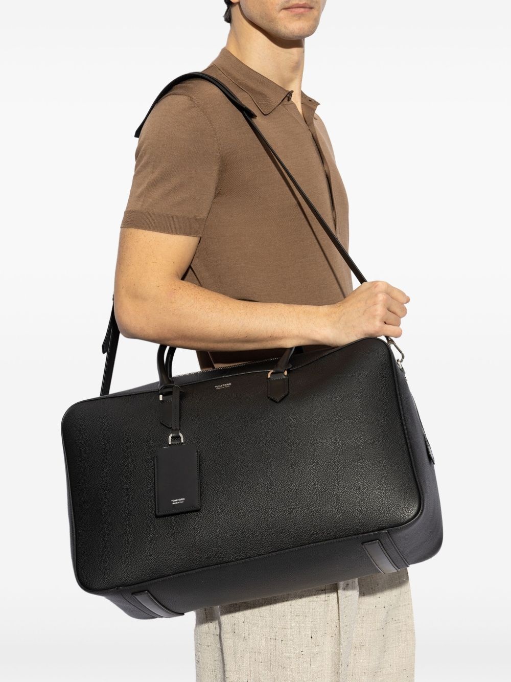 leather holdall - 2