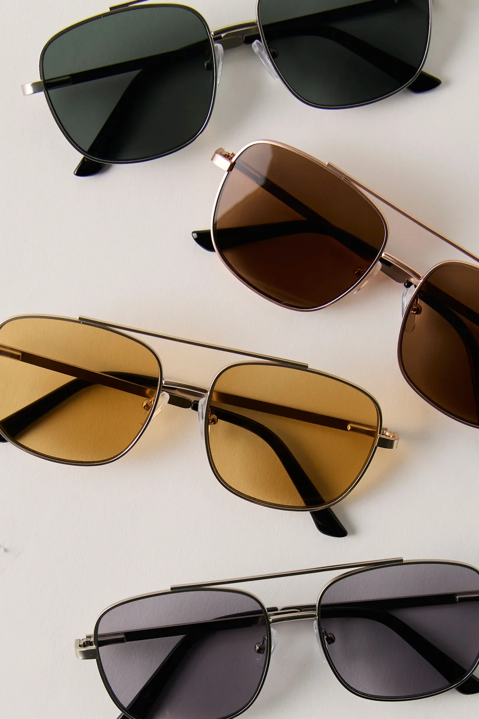 Brooks Metal Aviator Sunglasses - 1