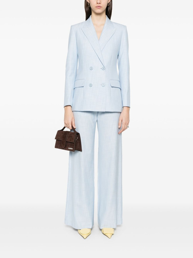 maje double-breasted blazer outlook