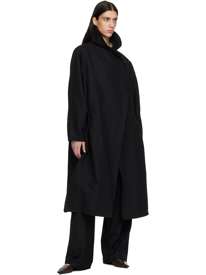 LE17SEPTEMBRE Black Sculptured Coat outlook