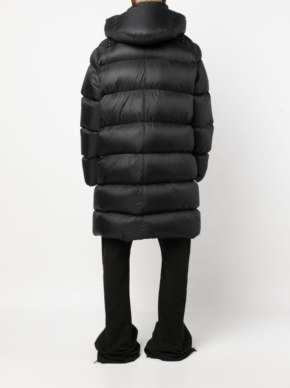 oversized hooded padded coat - 4