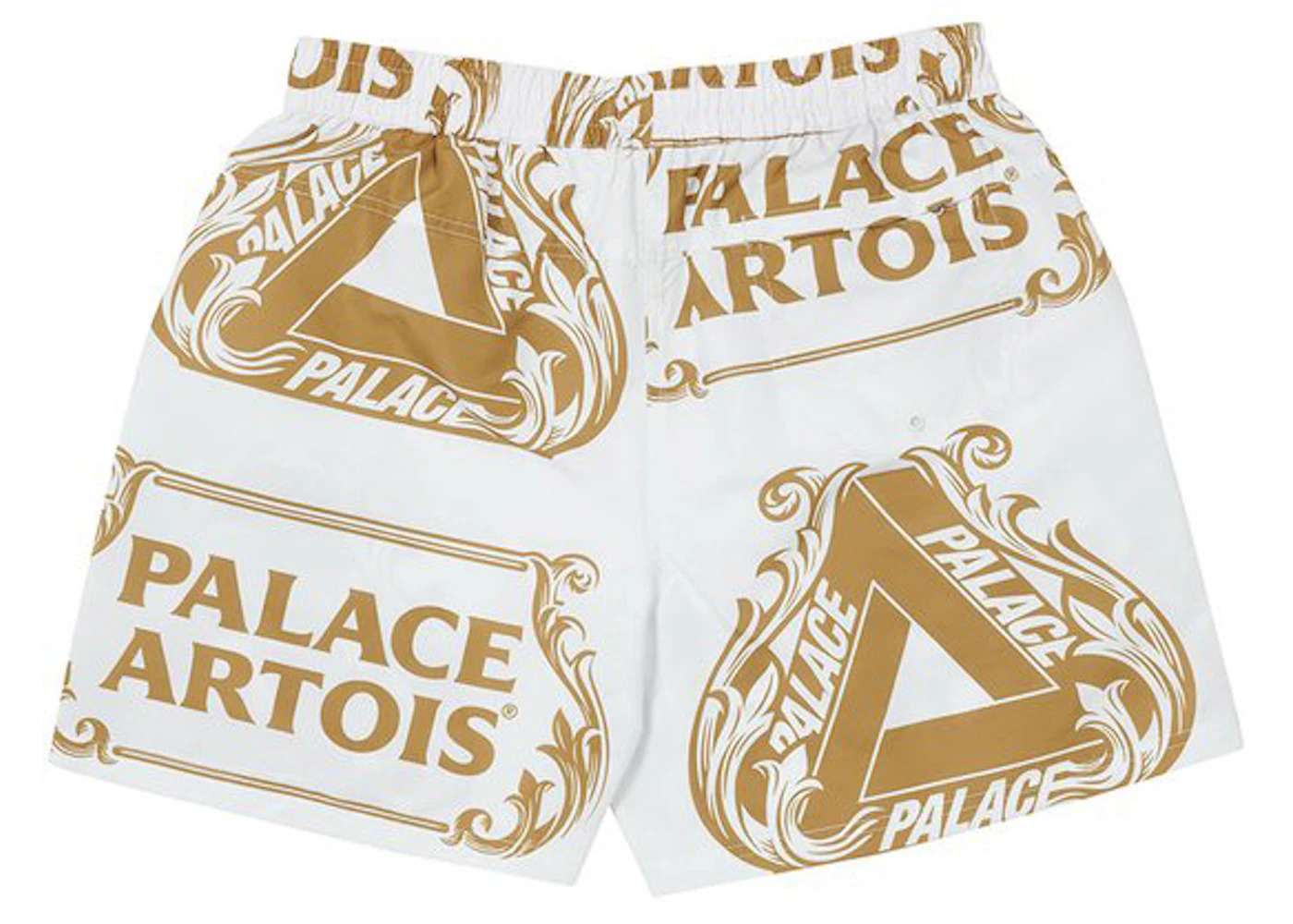 Palace Stella Artois Swim Short White/Gold - 2