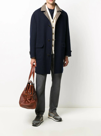 Brunello Cucinelli single breasted coat outlook