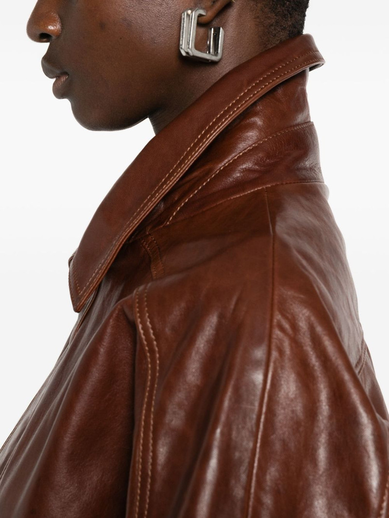 Dalme leather bomber jacket 5