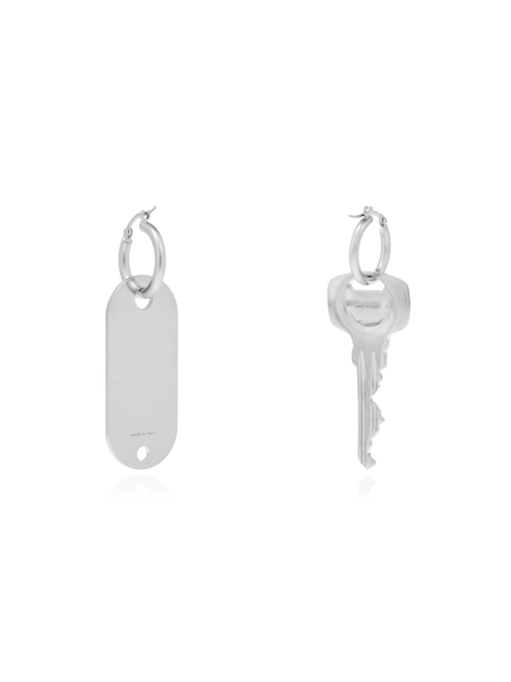 Tag and Key earrings - 4