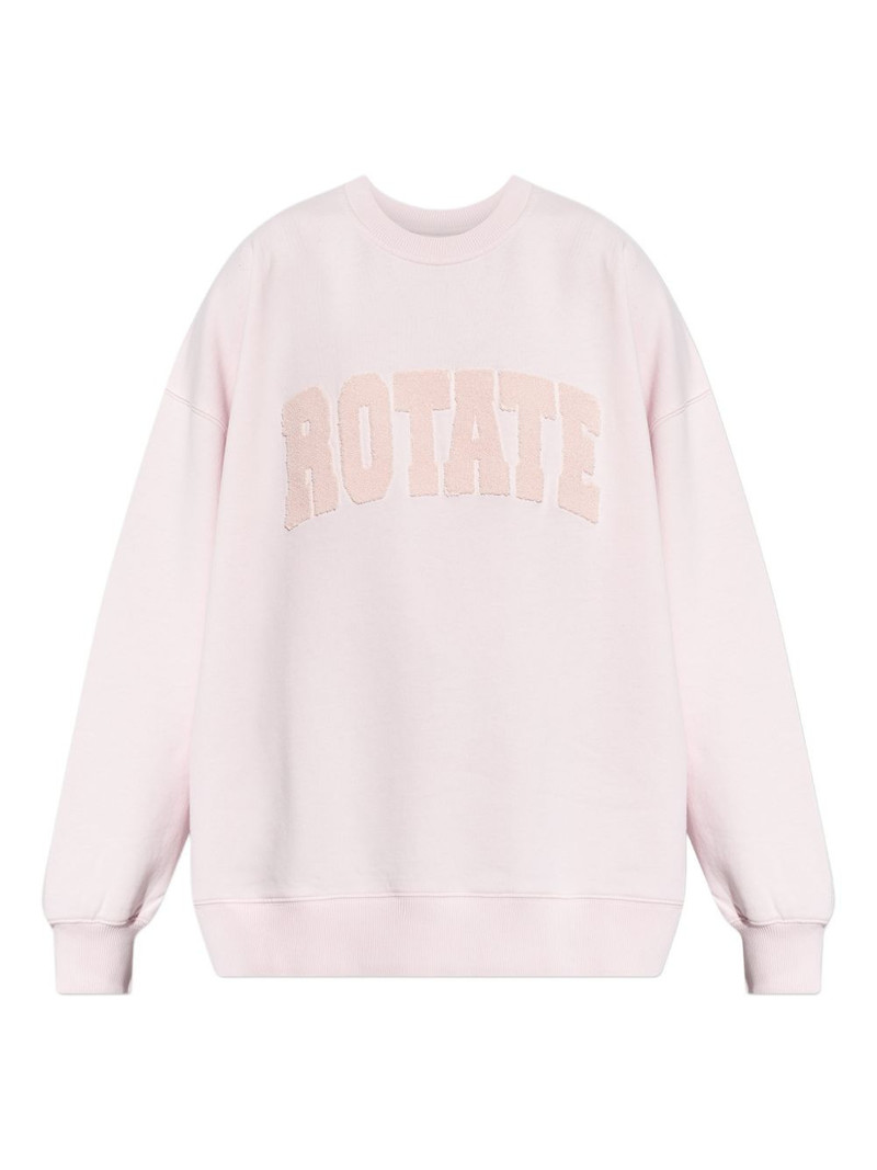 logo-appliqué sweatshirt 1