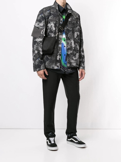 Marcelo Burlon County Of Milan camouflage print military jacket outlook